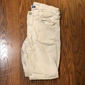 American Eagle Khaki Skinny Jeans
